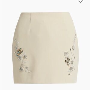 Cinq à Sept Doris Diamond Vines Mini Skirt